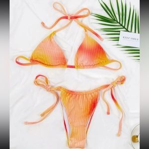 VELVET TIE DYE BIKINI